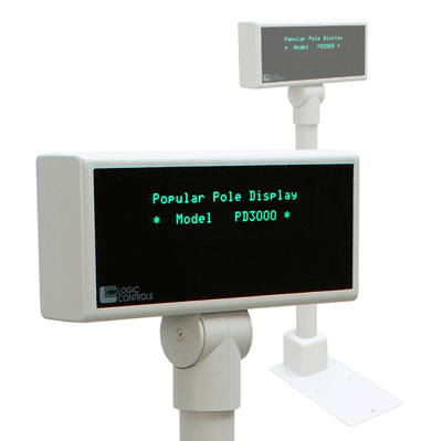 thumbnail image 2 of Logic Controls LD9000-GY Single-Sided POS Pole Display – 8-Pin Mini DIN PS2 – Used 2 of 5